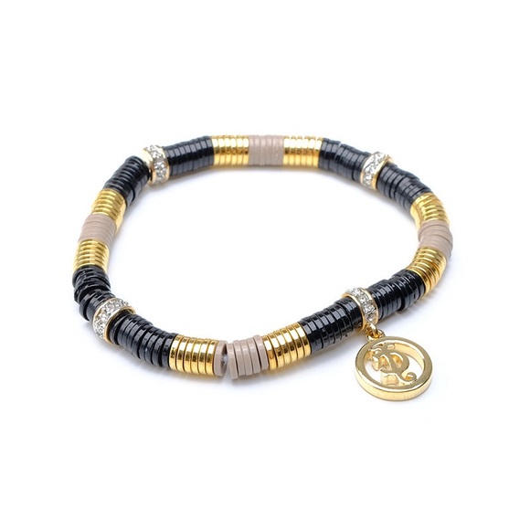 Juicy Couture Stretchy Disc Beaded Bracelet NWT - Picture 4 of 9
